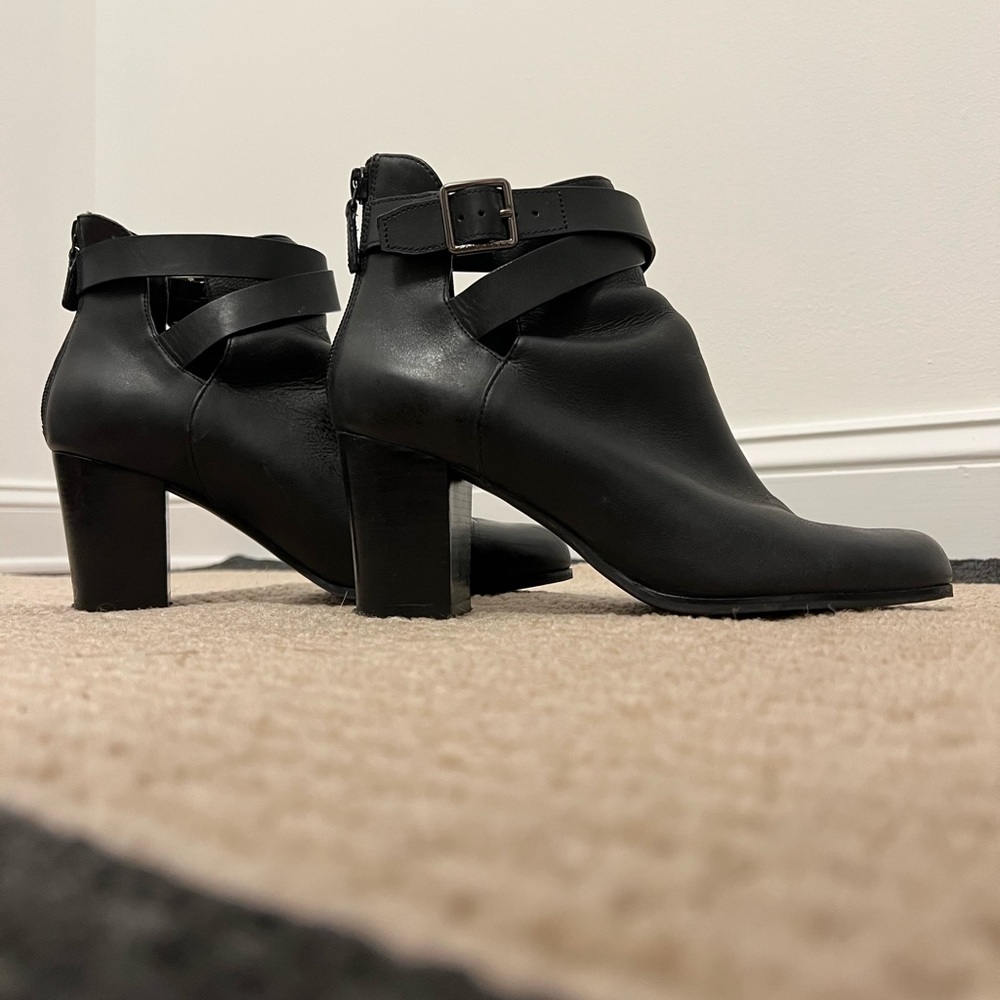 Cole Haan-Chic Genuine Leather Booties✨